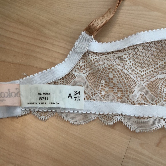 Sokoloff lingerie lace bra 34A - Picture 6 of 6